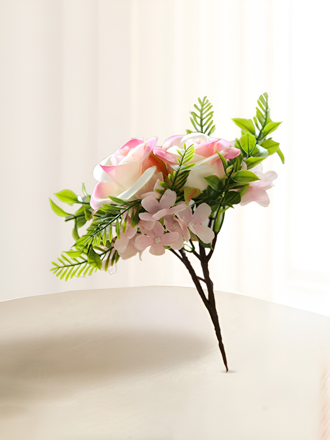 Nostrae by Ekhasa Pink 1 Pieces Rose Artificial Flower