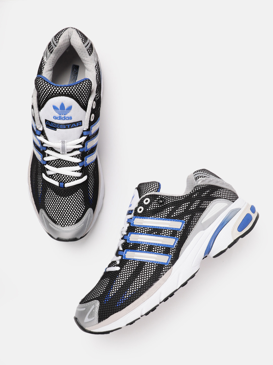 ADIDAS Originals Men Adistar Cushion Striped Sneakers