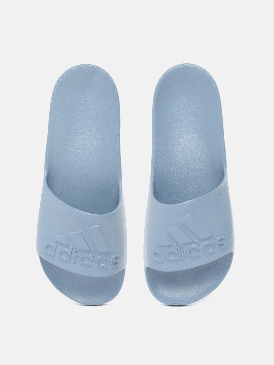 ADIDAS Unisex Aquo Slip On Brand Logo Embossed Sliders