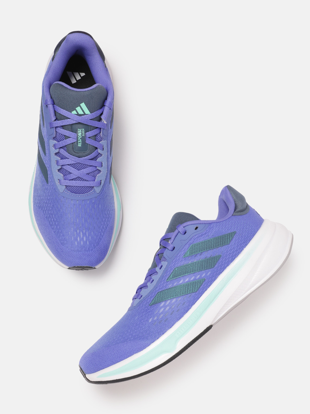 ADIDAS Men Woven Design Response Super Running Shoes
