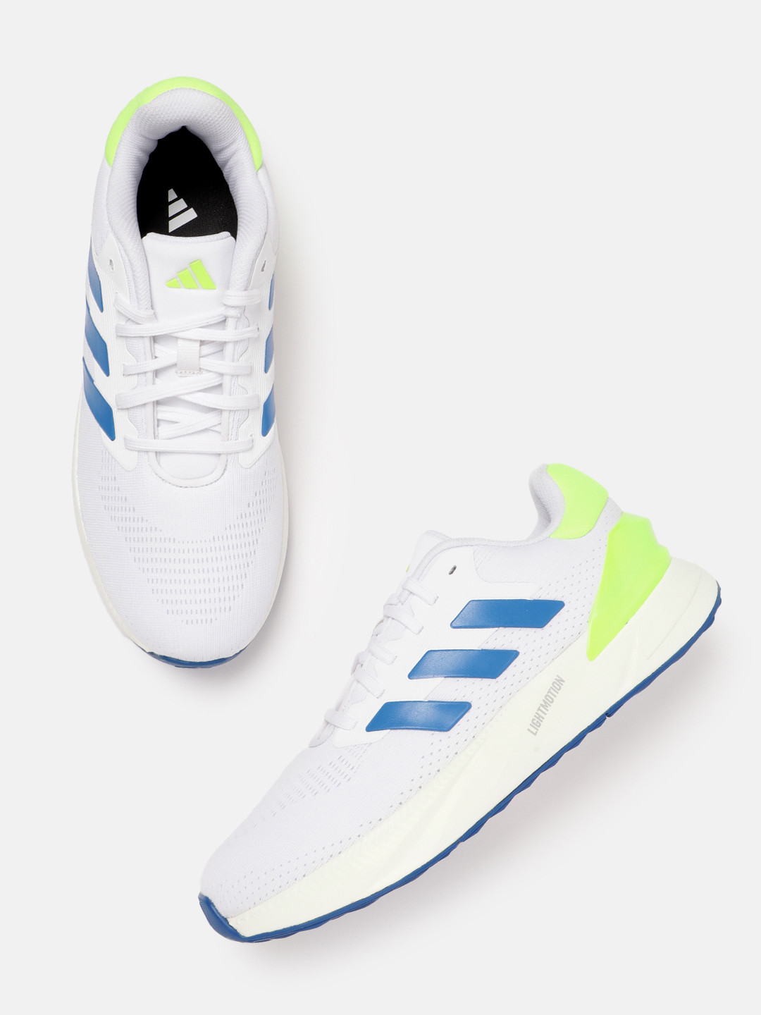 ADIDAS Men Woven Design Lightrun Lit Running Shoes