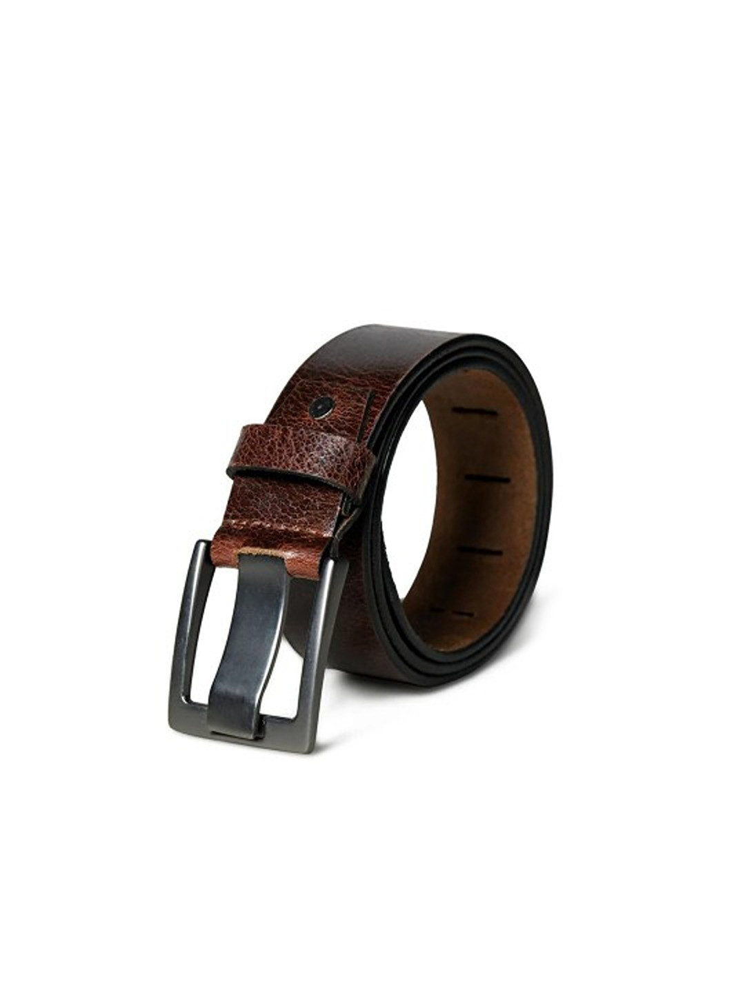 MaheTri Pinecrest Dark Brown Leather Belt