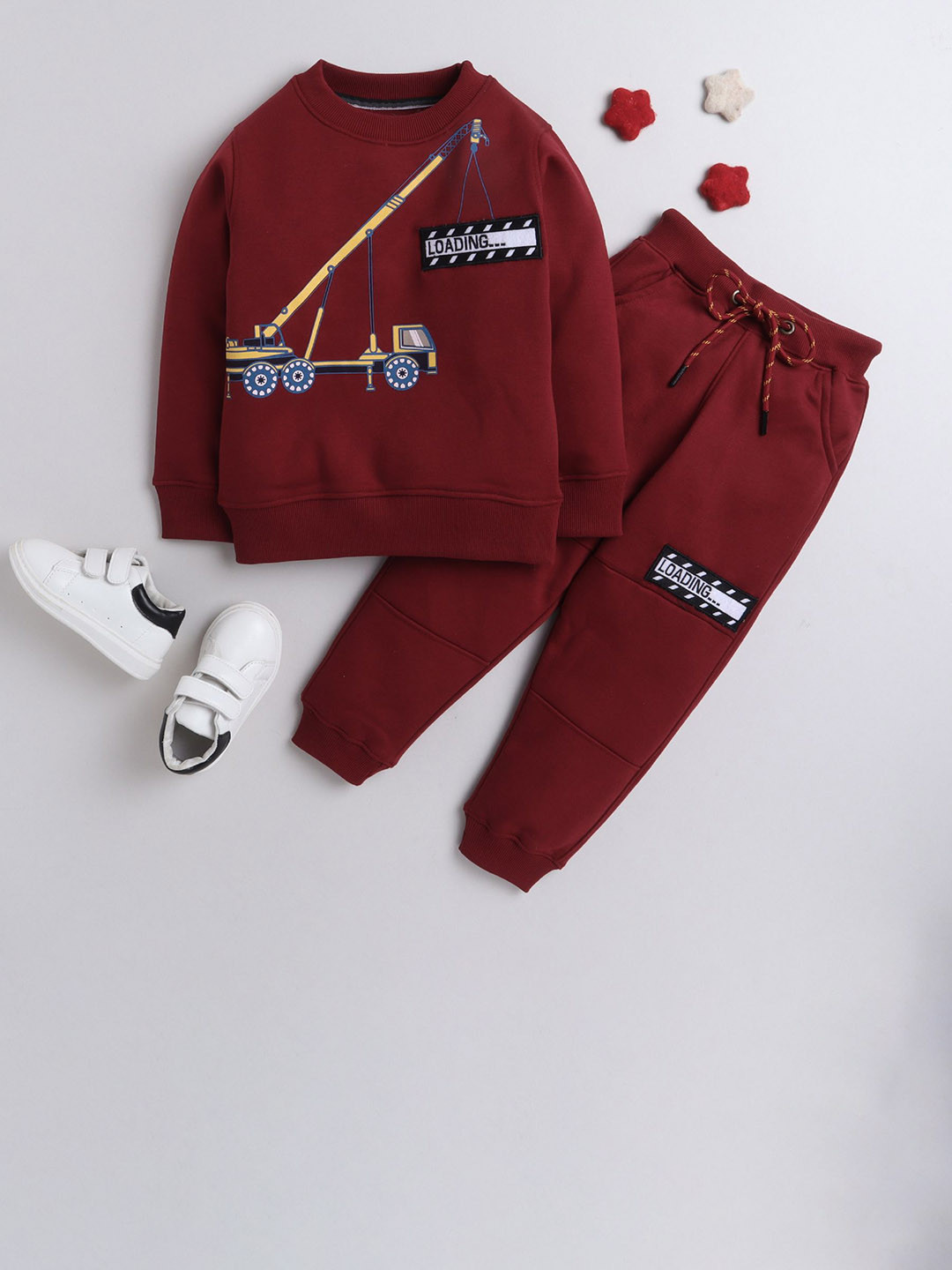 Yellow Apple Infant Boys Printed Tracksuits TS-01