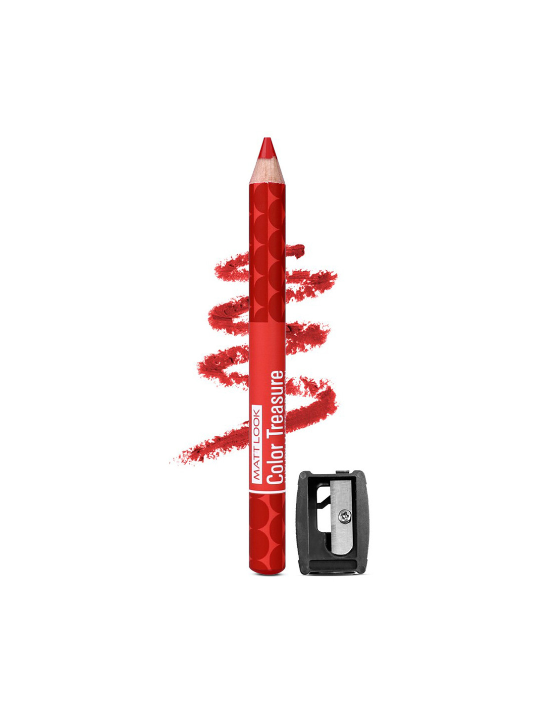 MATTLOOK Color Treasure Luxury Matte Crayon - Perfect Red