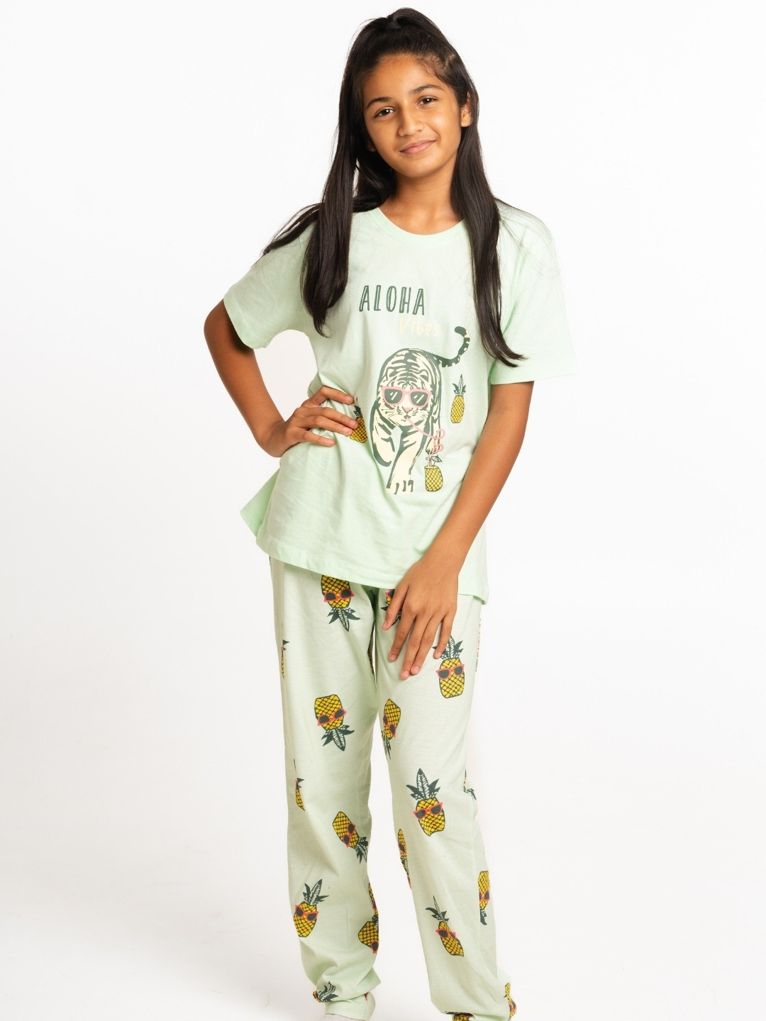 Nap Chief Kids-Unisex Graphic Printed Night suit