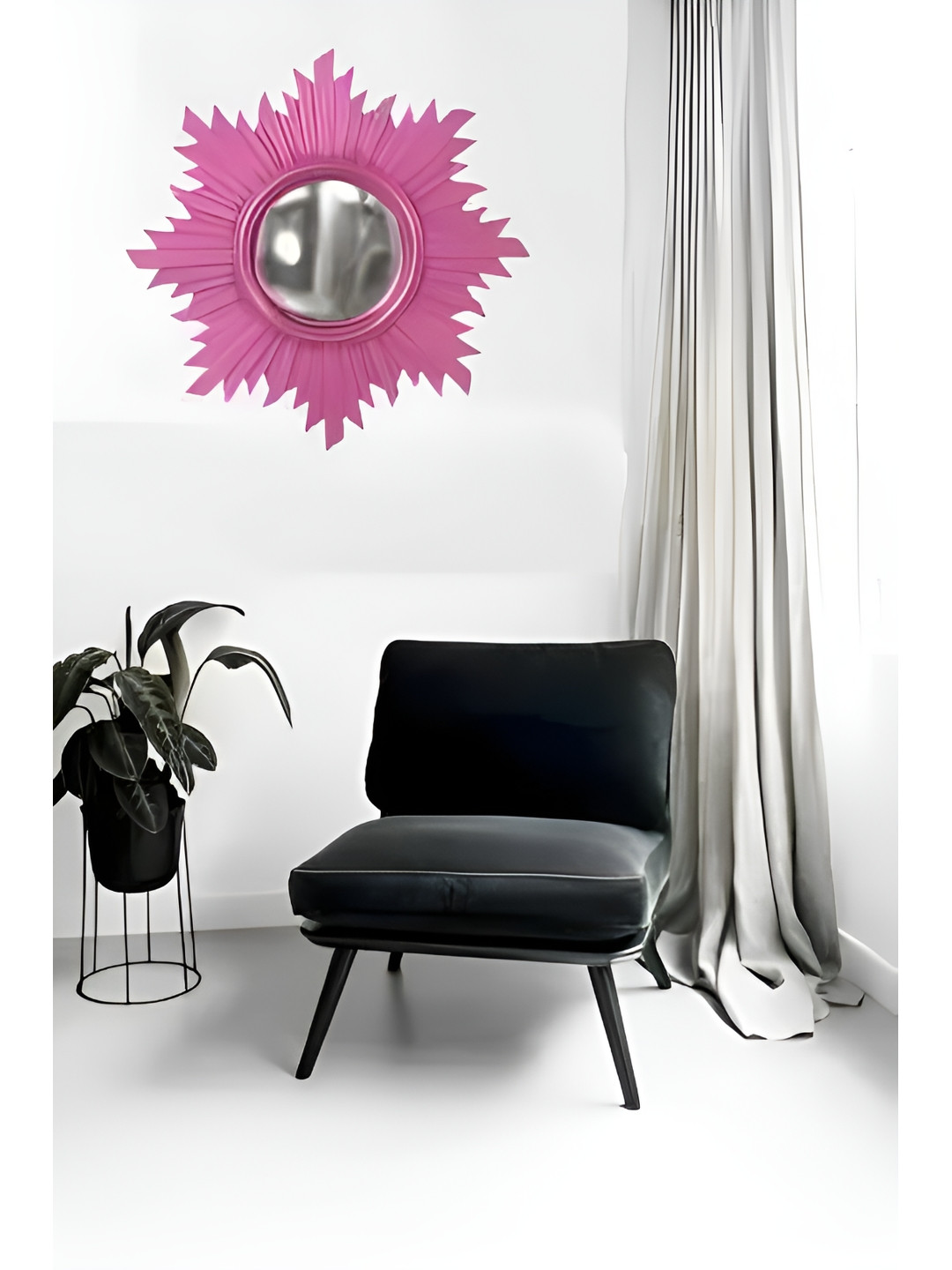 VAS collection home Ethnic Motifs MDF Frame Wall Mirror