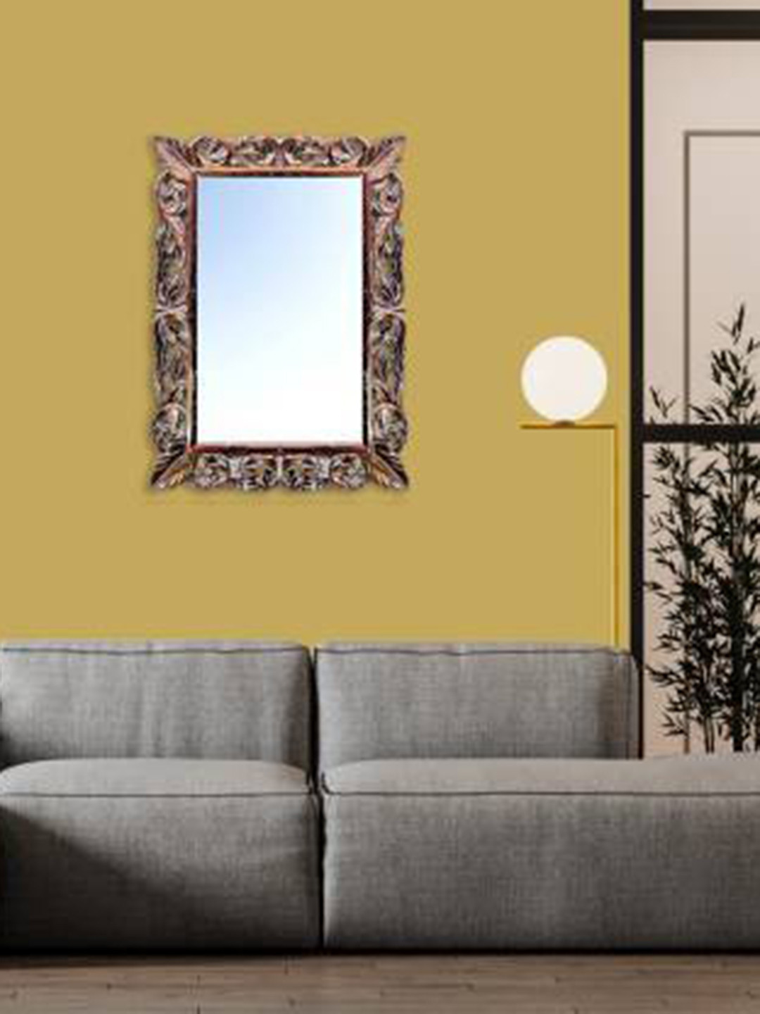 VAS collection home Wooden Frame Wall Mirror