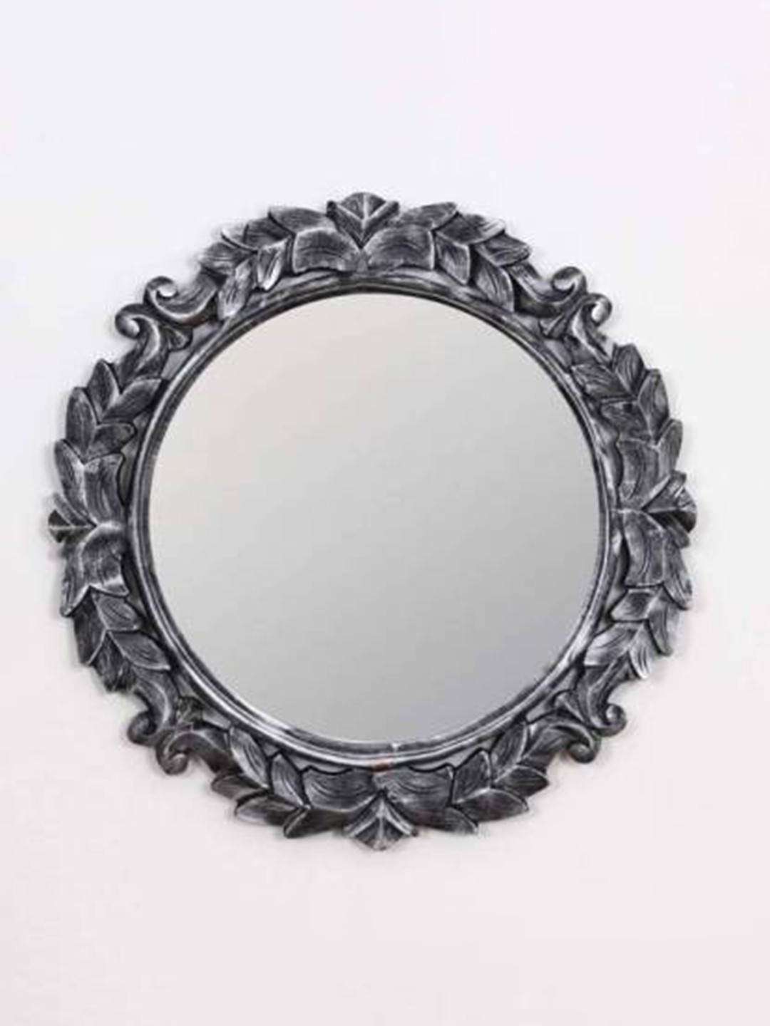 VAS collection home Black Oval Shape Wall Decor Mirror