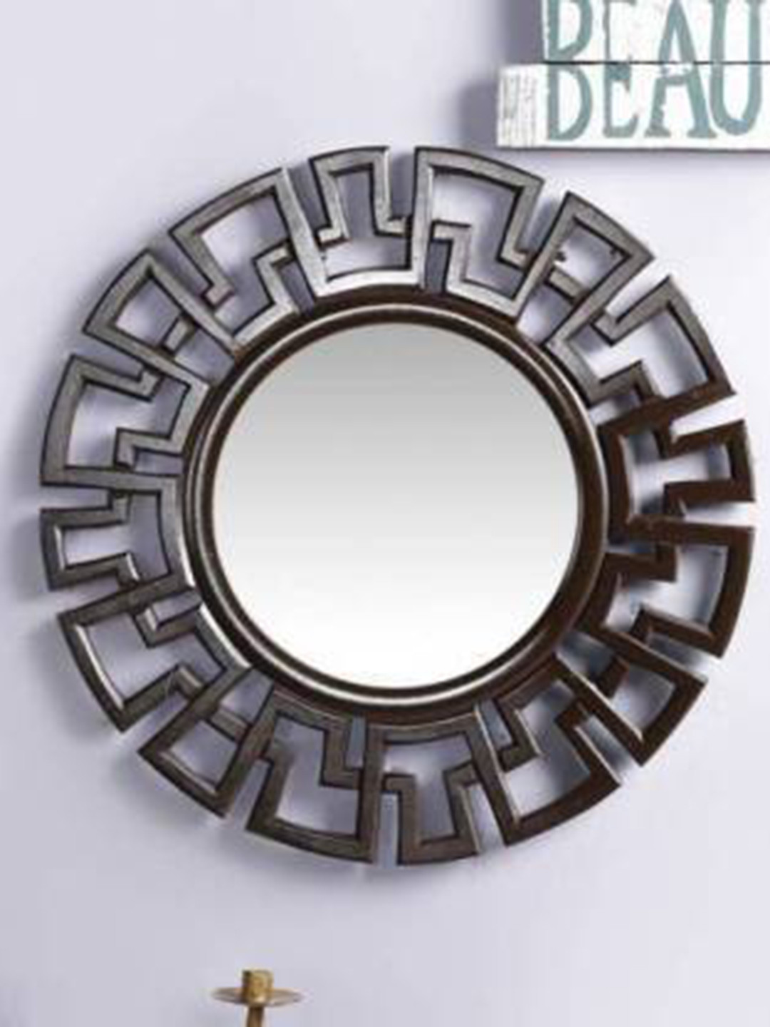 VAS collection home Black Wooden Mirror Frame