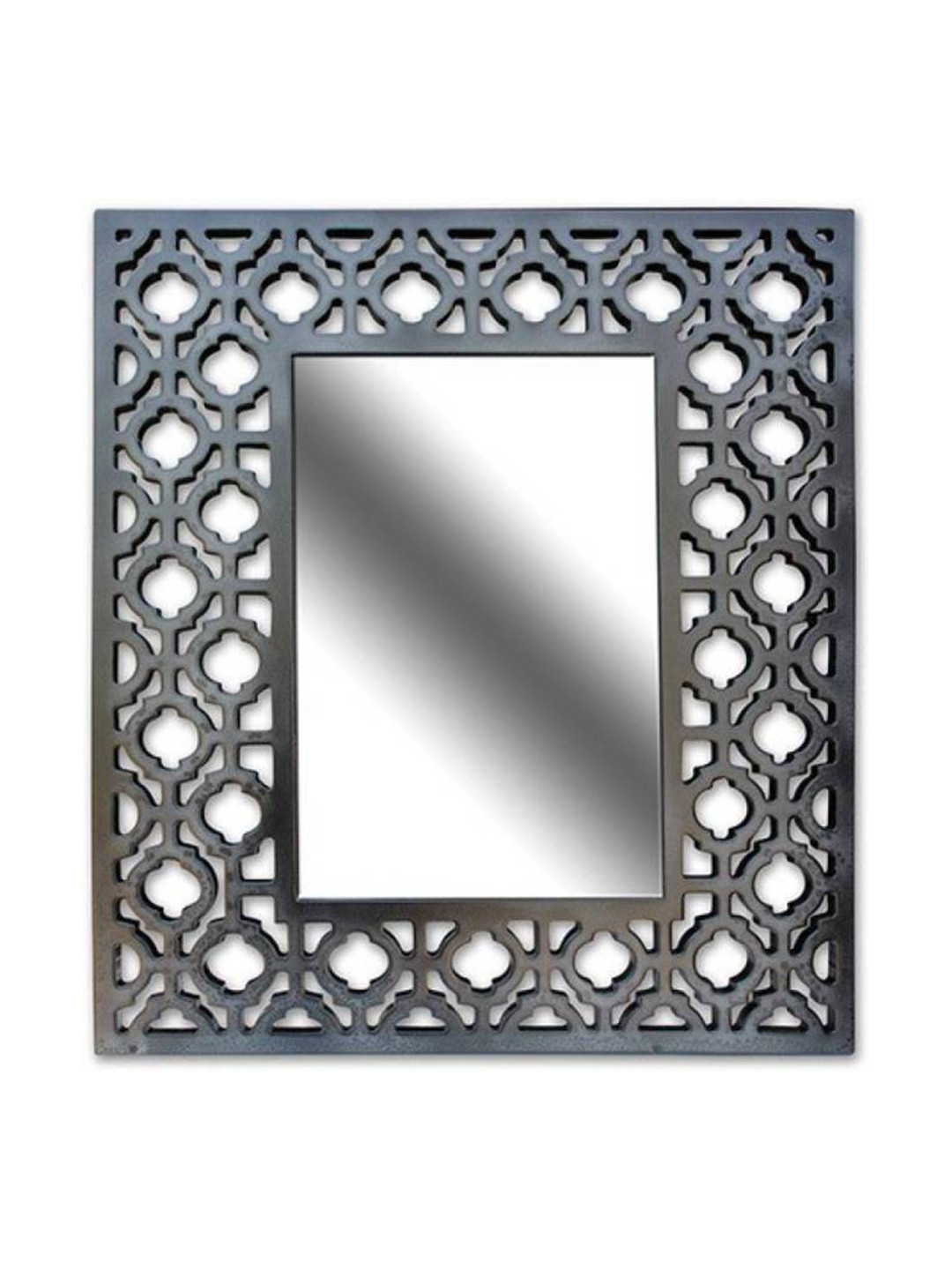 VAS collection home BlackTextured Rectangular Mirror