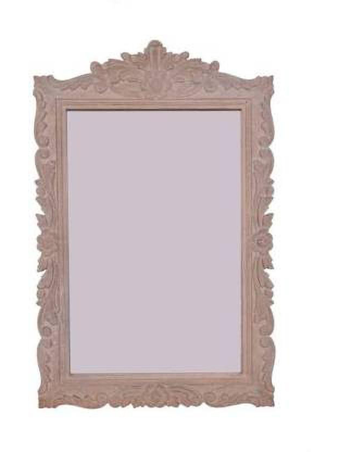 VAS collection home Beige Textured Square Mirror