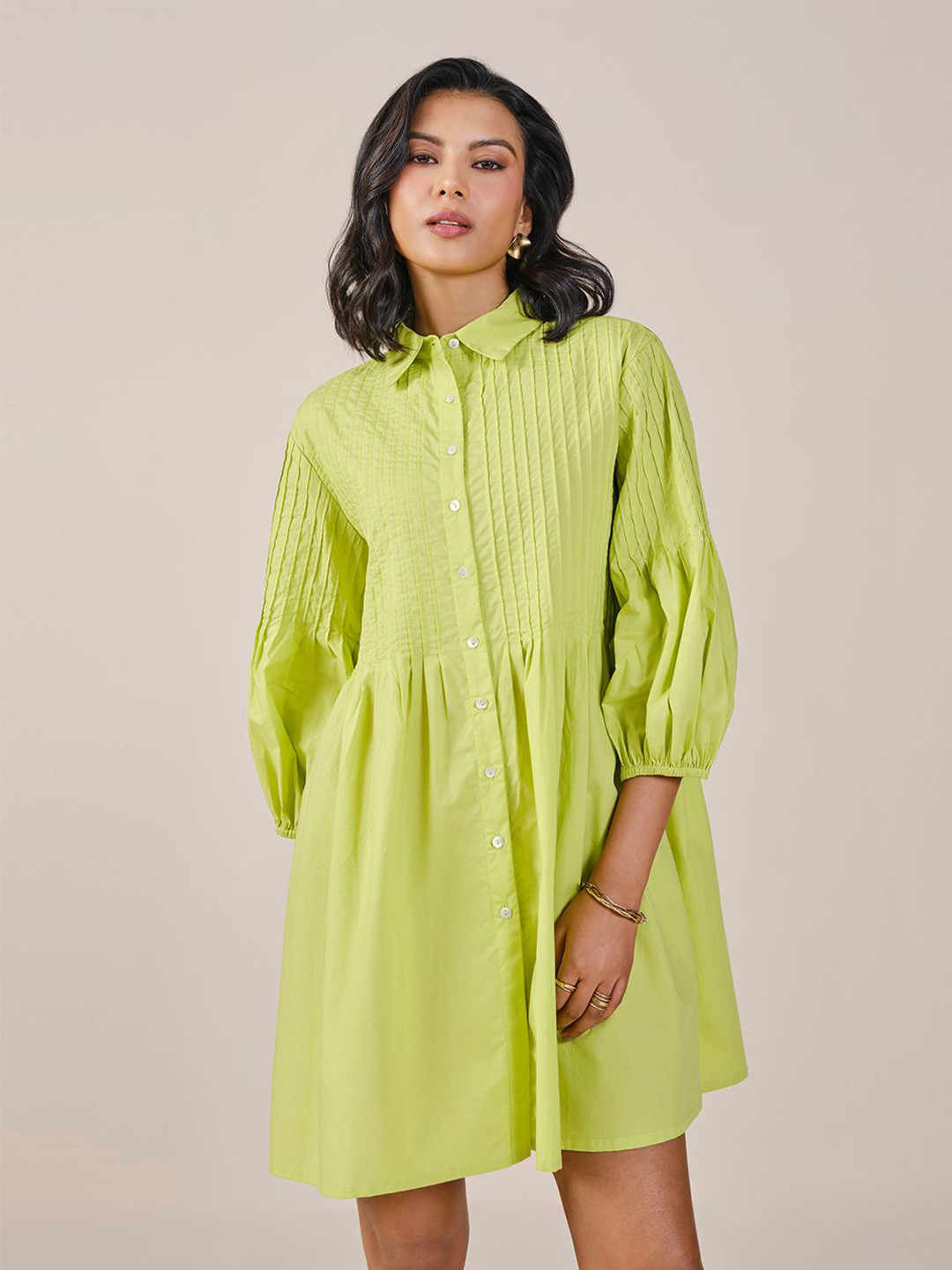 AND Women Above Knee Shirt Dress