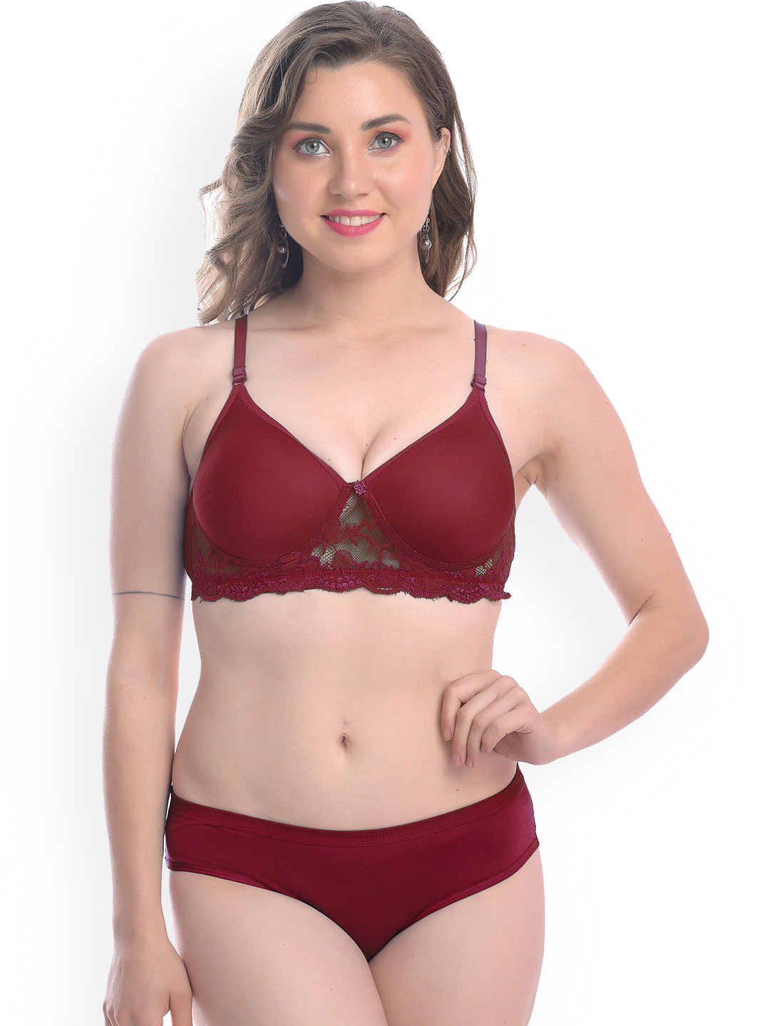 AROUSY Cotton Lingerie Set B_PDCL Set_M