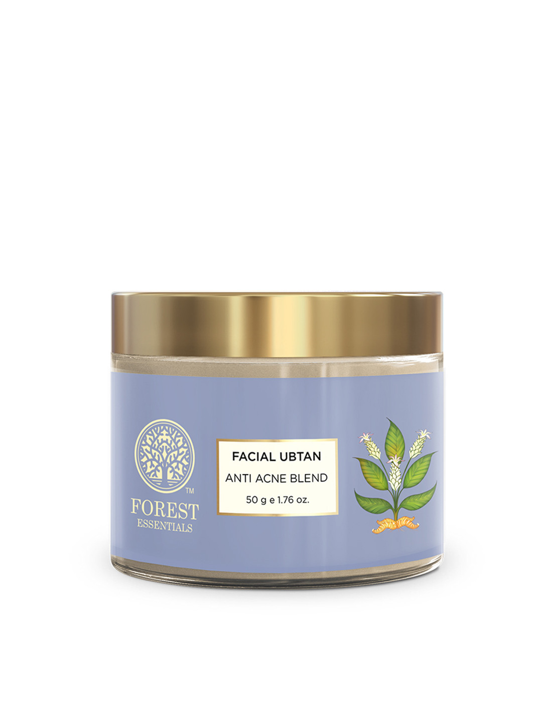 Forest Essentials Anti-Acne Blend Multani Mitti Facial Ubtan with Neem - 50g