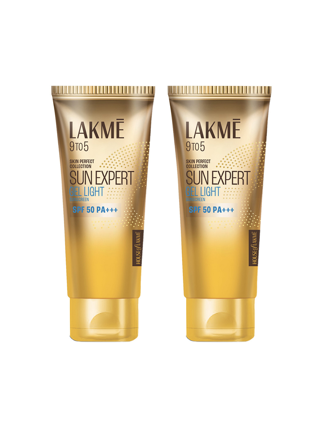 Lakme 9to5 Set of 2 Sun Expert SPF 50 Sunscreen Ultra Matte Gel Sunscreen 100 g Each