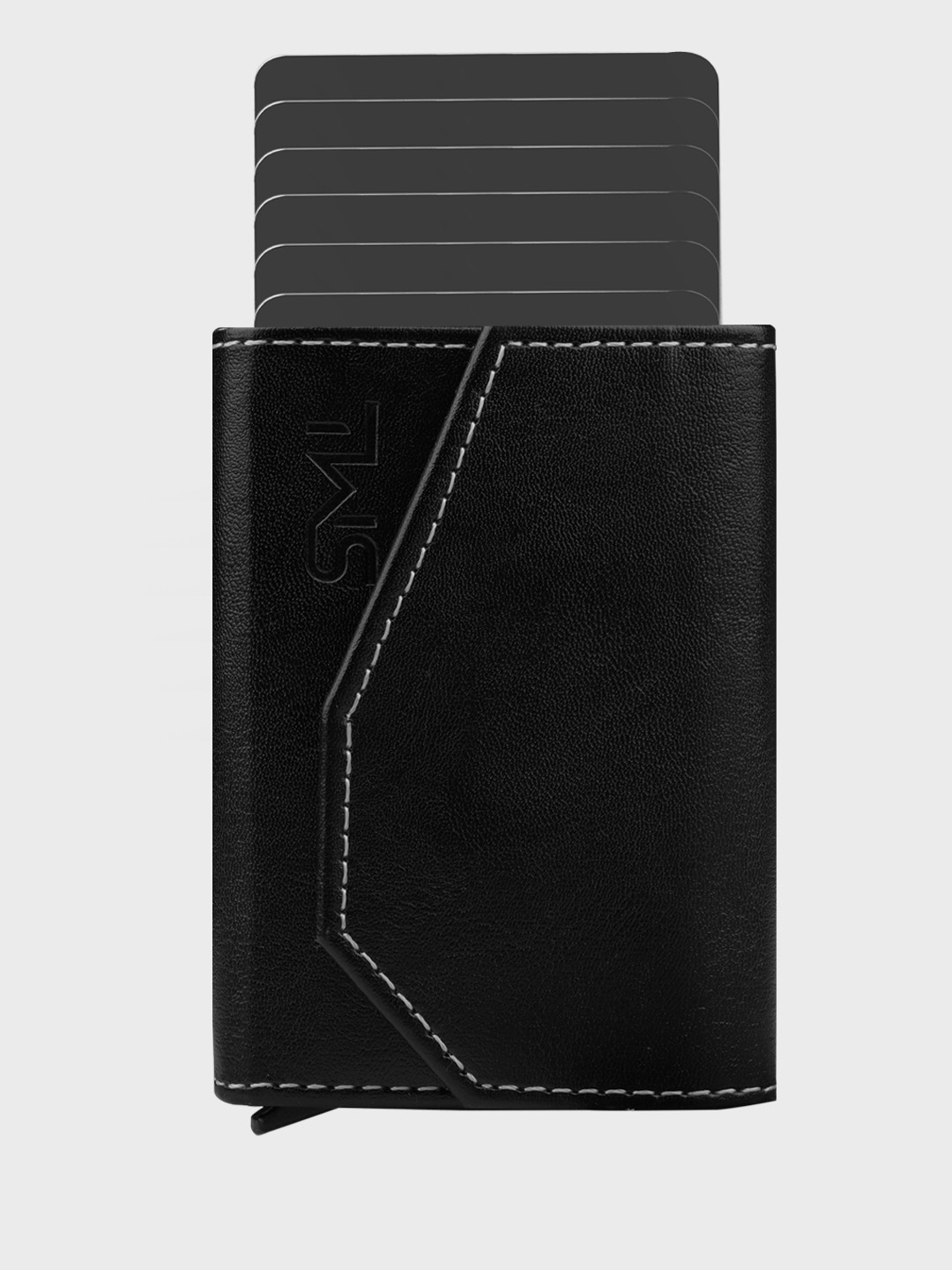 The Wallet Store Men Leather Three Fold Wallet