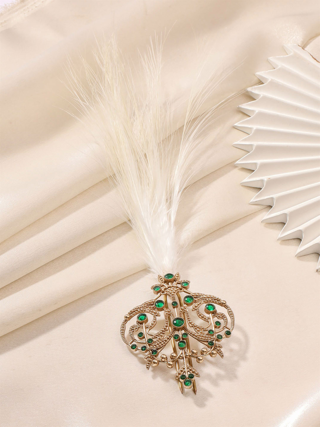 COSA NOSTRAA Gold-Plated Kalangi Head Jewellery