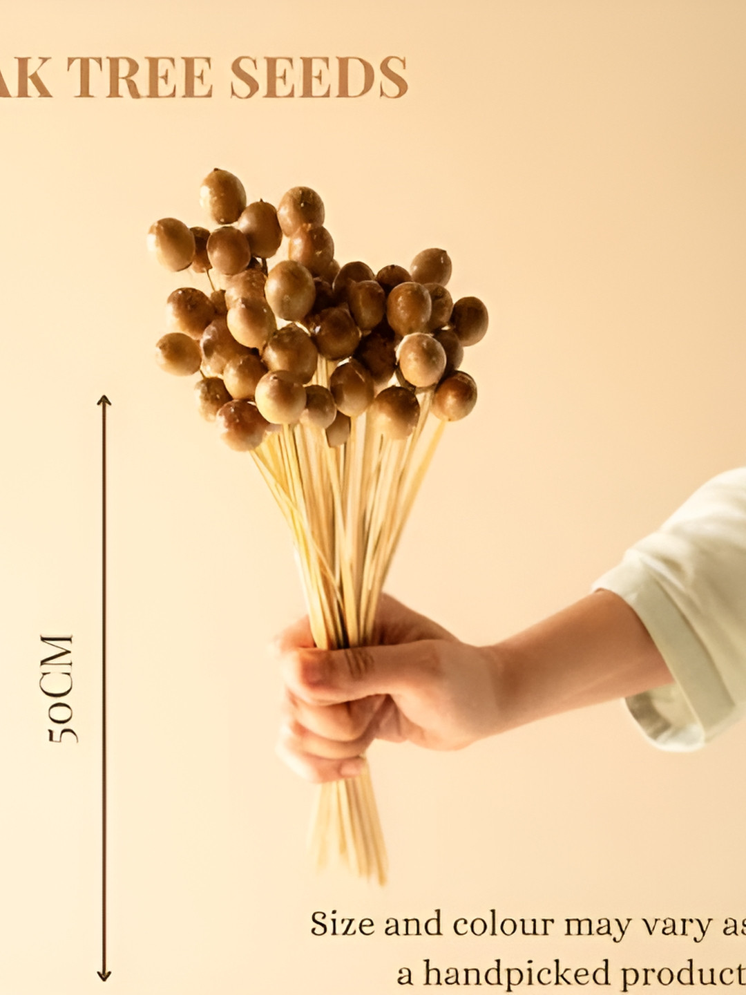 ArteCasa Beige 25 Pieces Orchid Artificial Flower