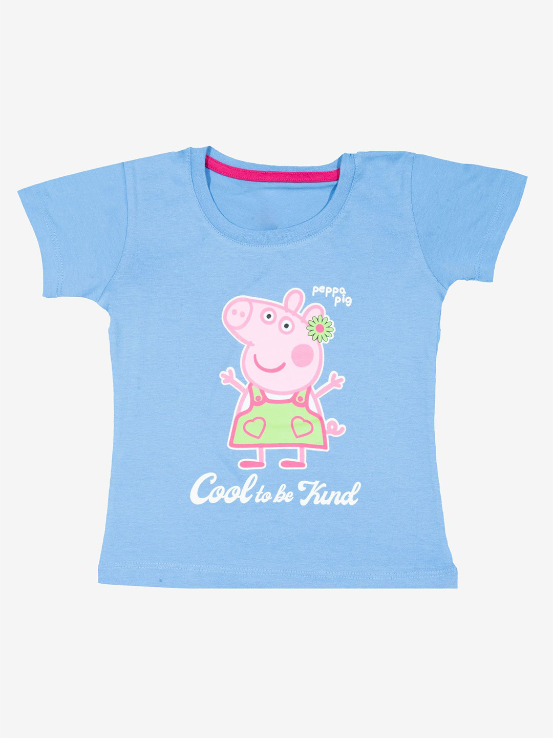 Bodycare Girls Graphic Peppa Pig Printed Round Neck T-shirt