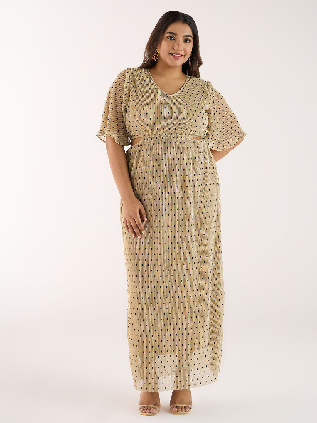 Big Hello - The Plus Life Print Maxi Dress