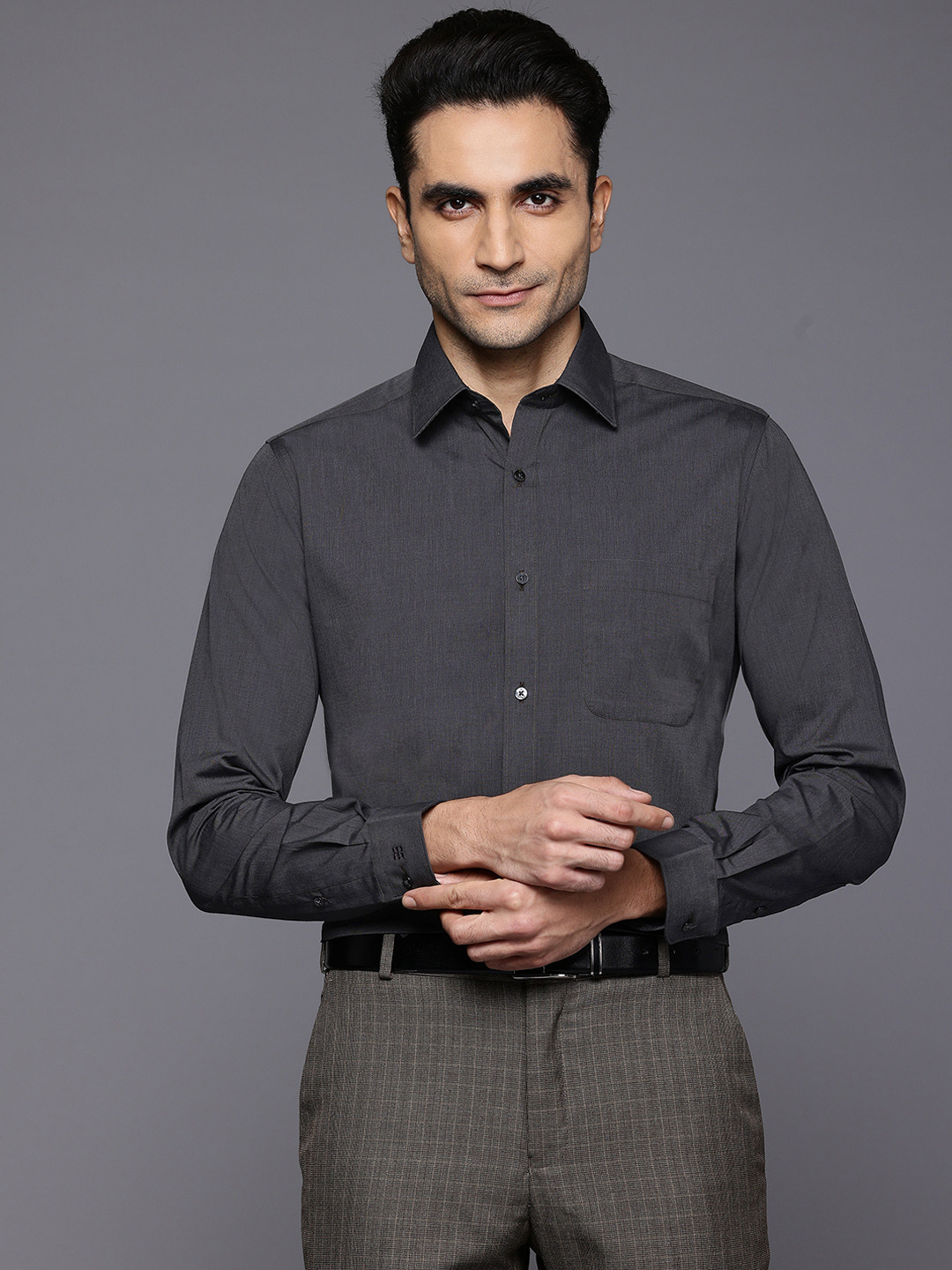 Raymond Slim Fit Pure Cotton Formal Shirt