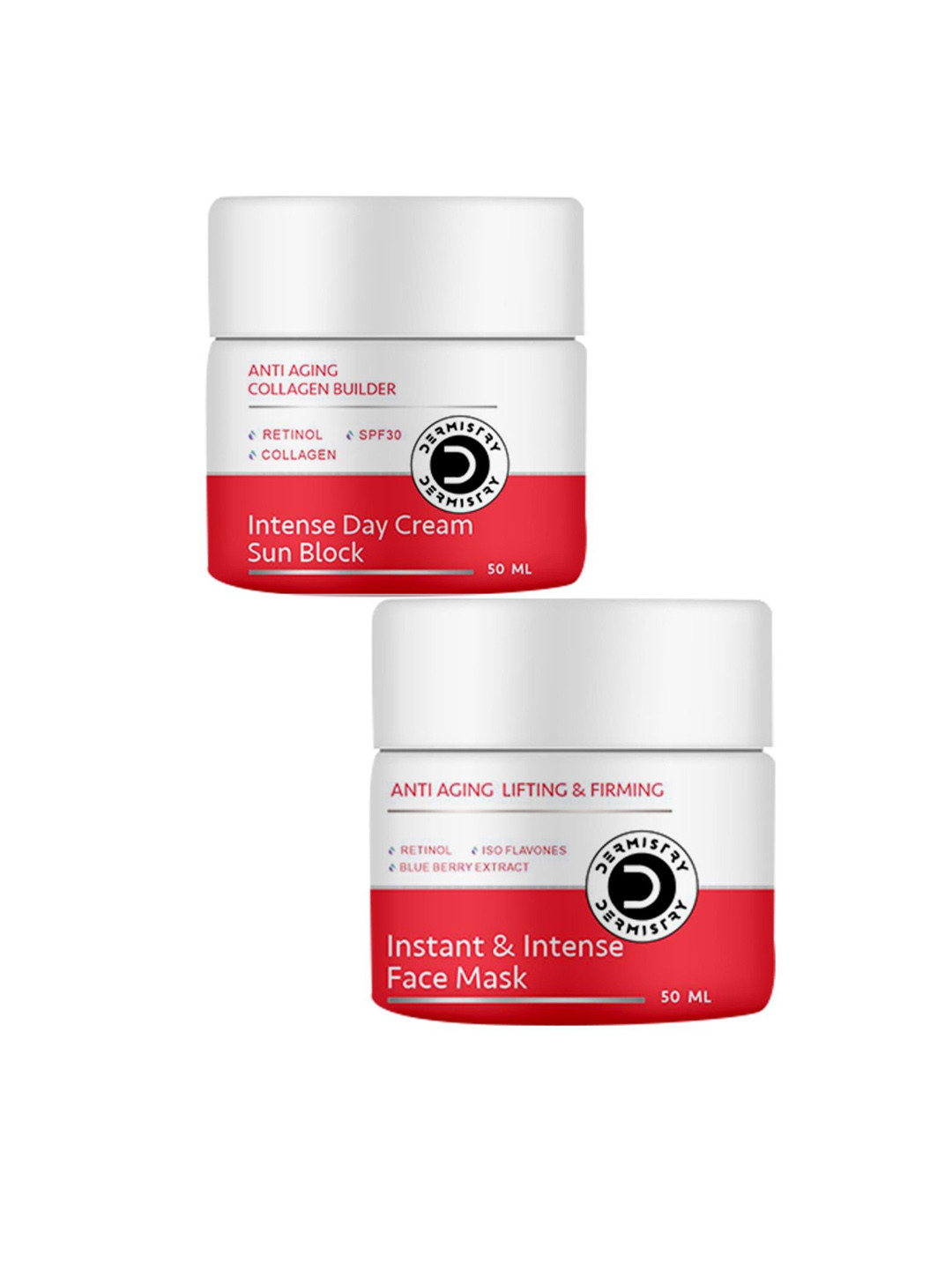 Vigini Set of Anti-Aging Intense Day Cream & Face Mask - 50 ml each