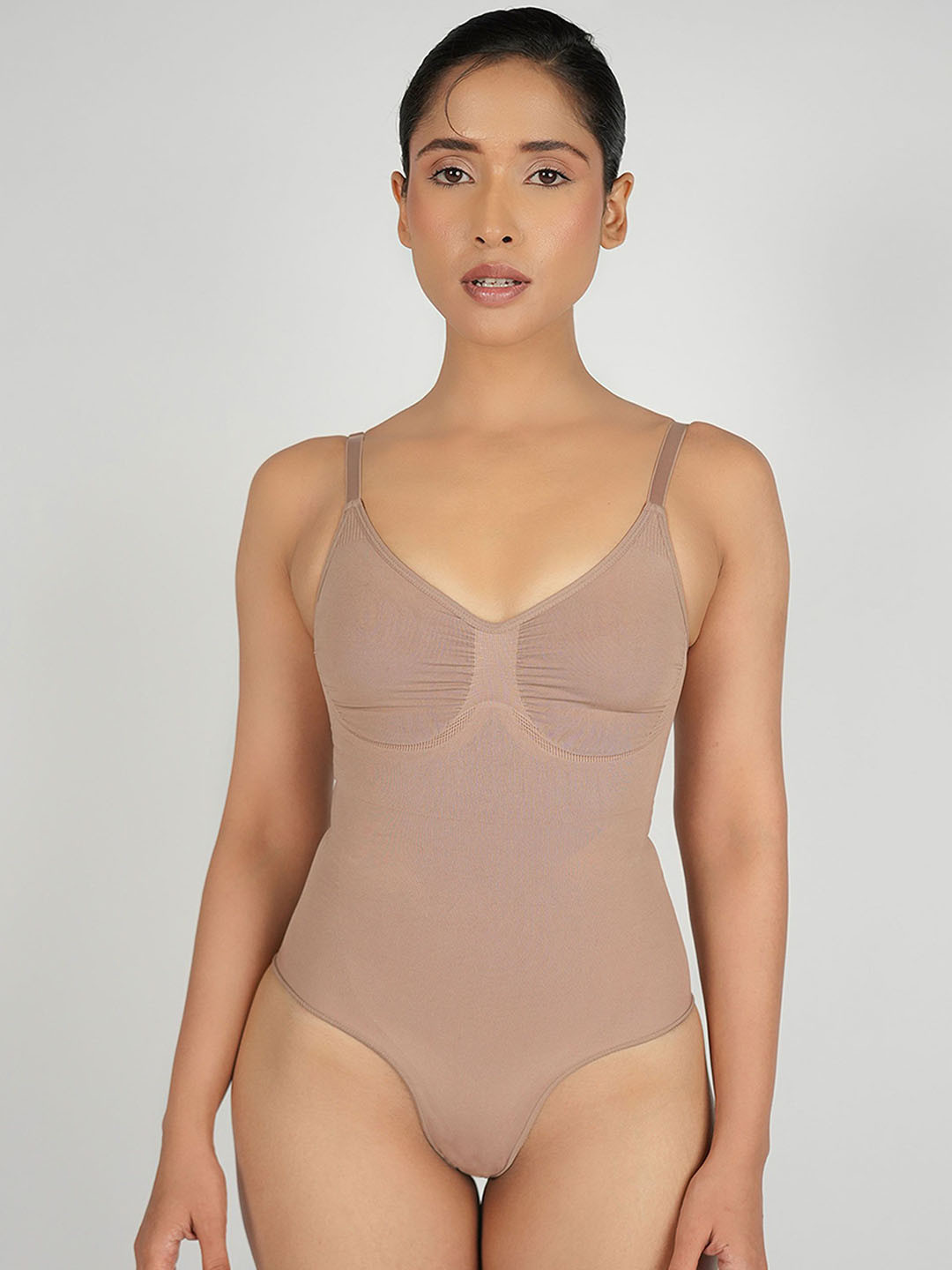 Theater Women Brown Body Shaper Shapewear