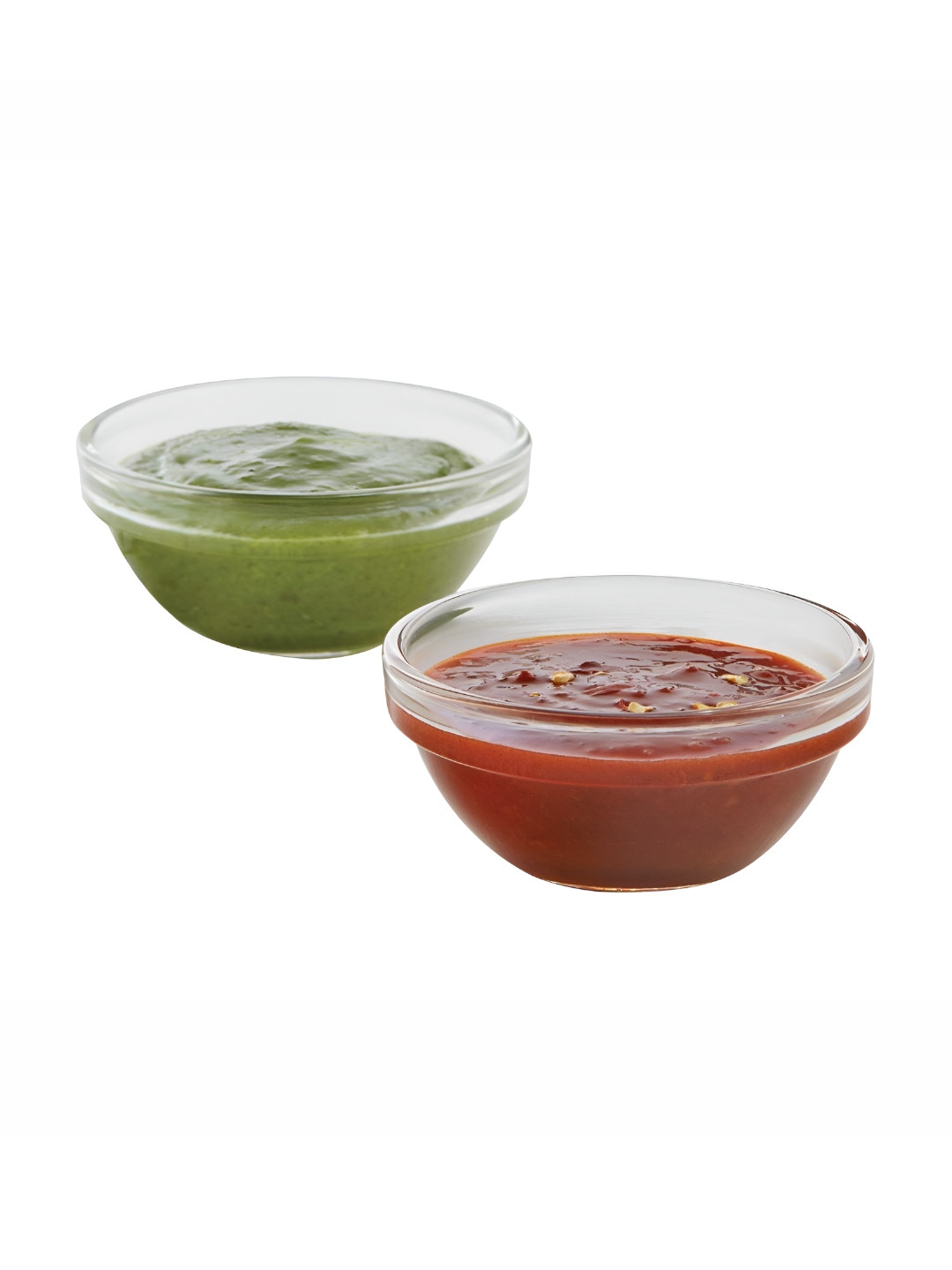 Borosil 6pcs Microwave Safe Stackable Glass Bowl