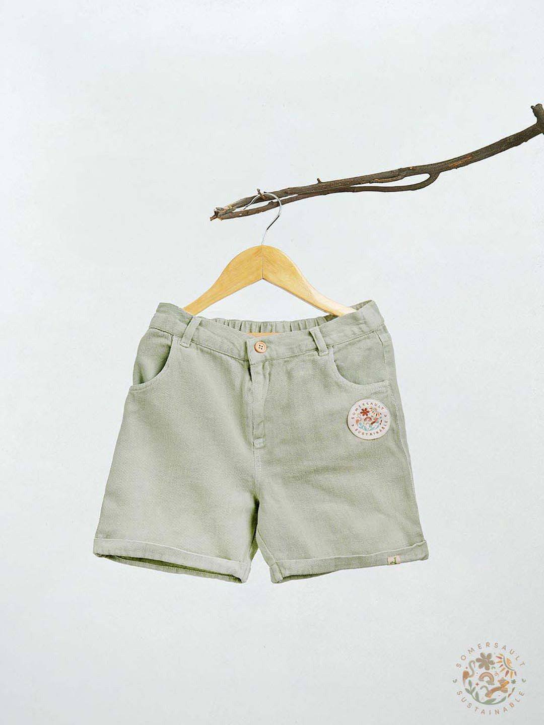 Somersault Boys High-Rise Denim Shorts