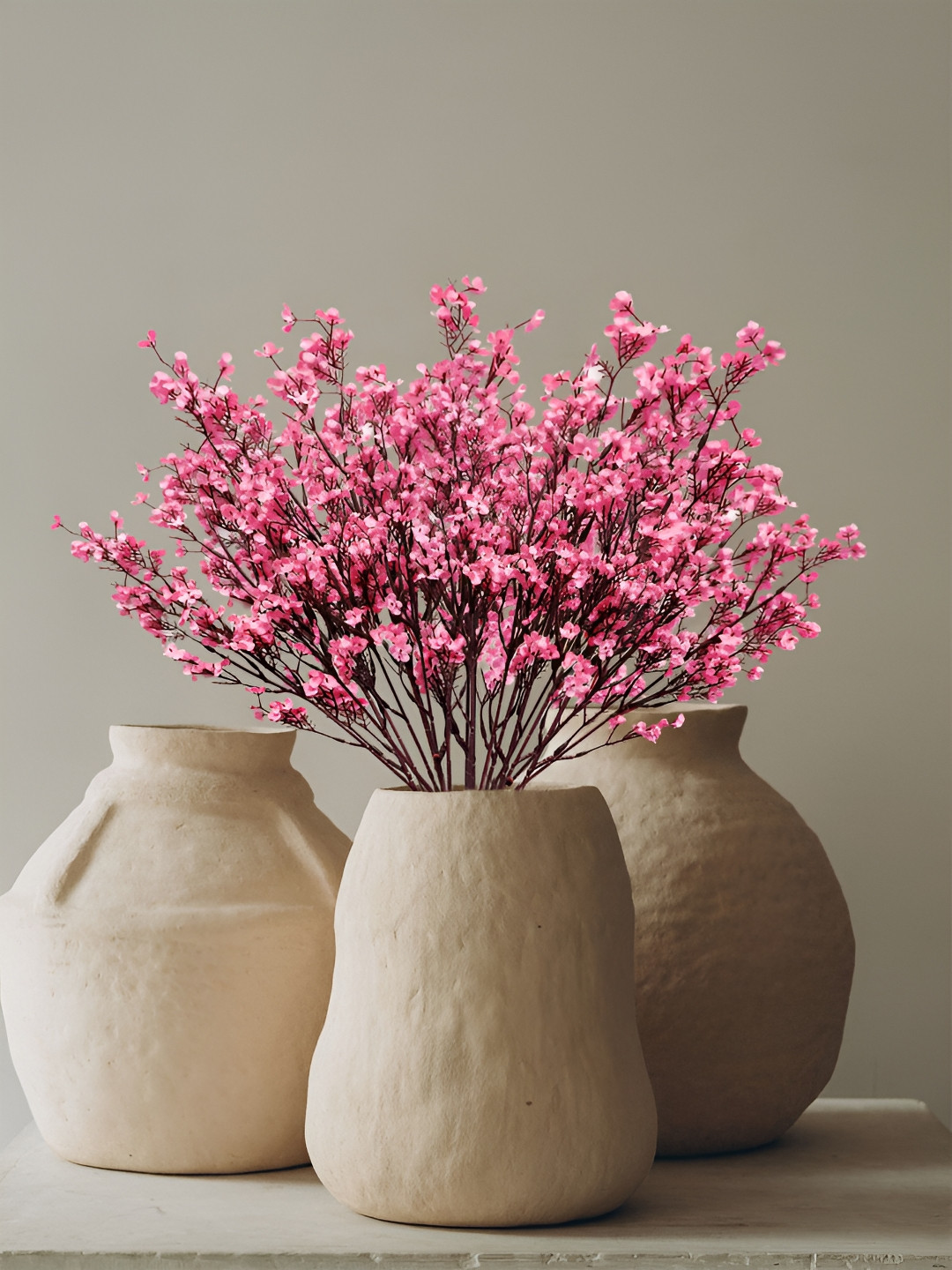 ARTSY Pink 1 Pieces Gypsophilia Artificial Flower