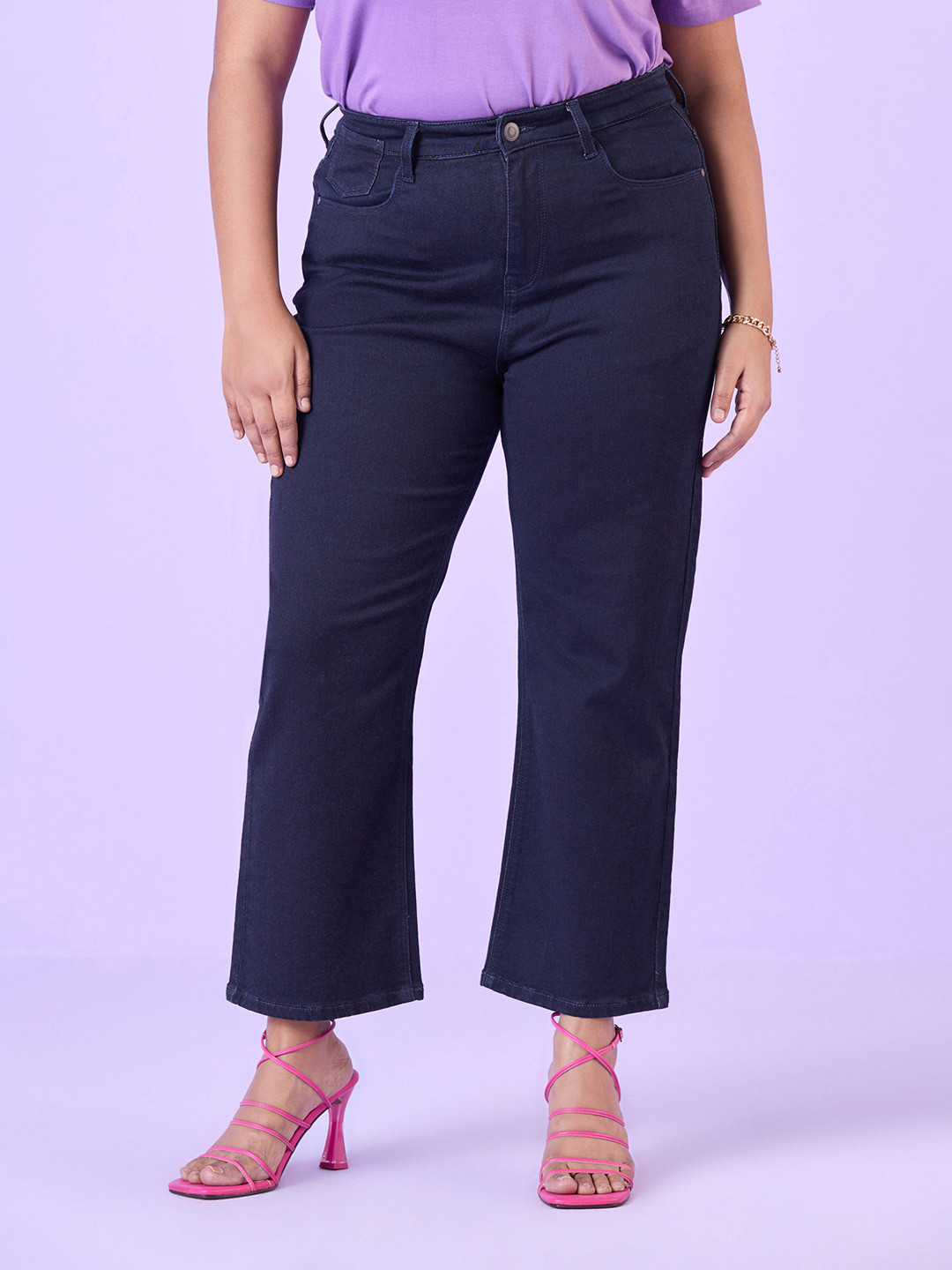 Big Hello - The Plus Life Women Wide Leg Jeans