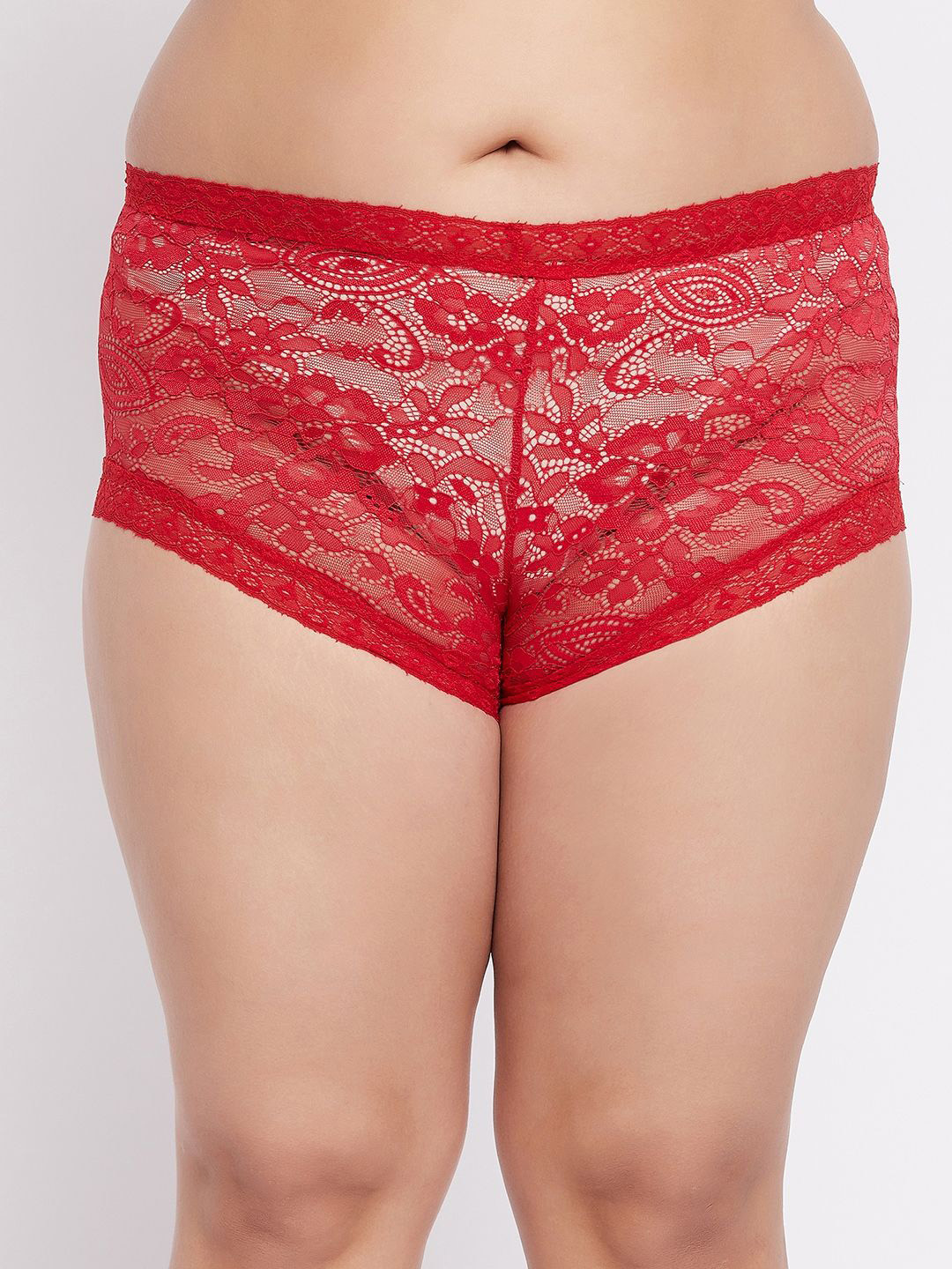 Curves By ZeroKaata Plus Size Boy Short Briefs Panty For Women