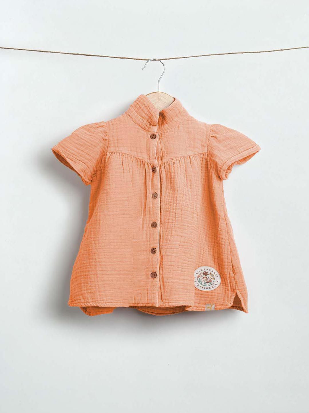 Somersault Solid A-Line Dress