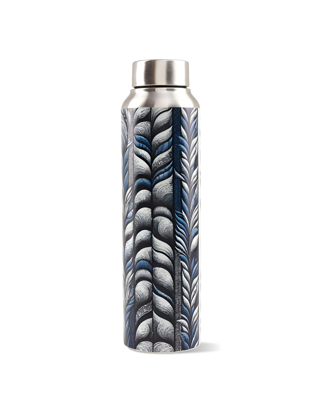 The Better Home Silver Tropical Stainless Steel Spill Proof Water Bottle - 1L
