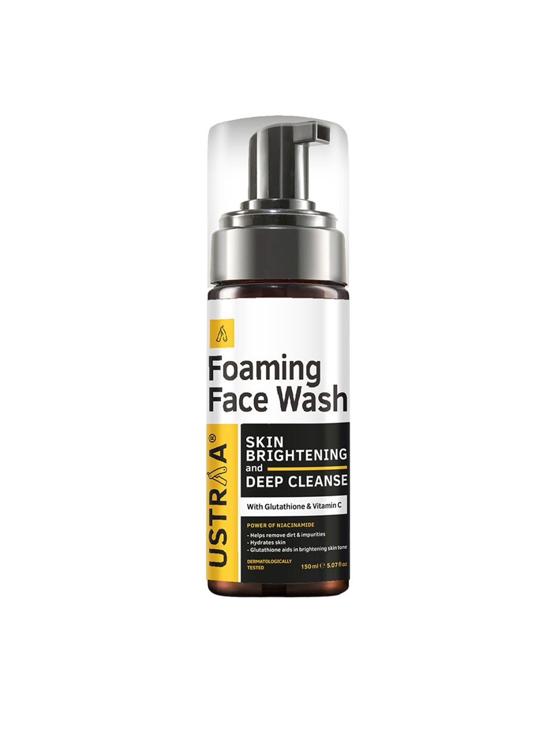 Ustraa Foaming Face Wash With Niacinamide & Vitamin C - 150ml