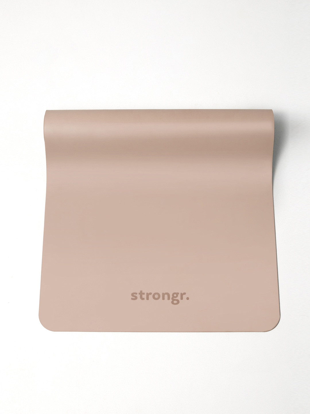 Strongr.Athleisure Beige Anti-Slip Yoga Mat