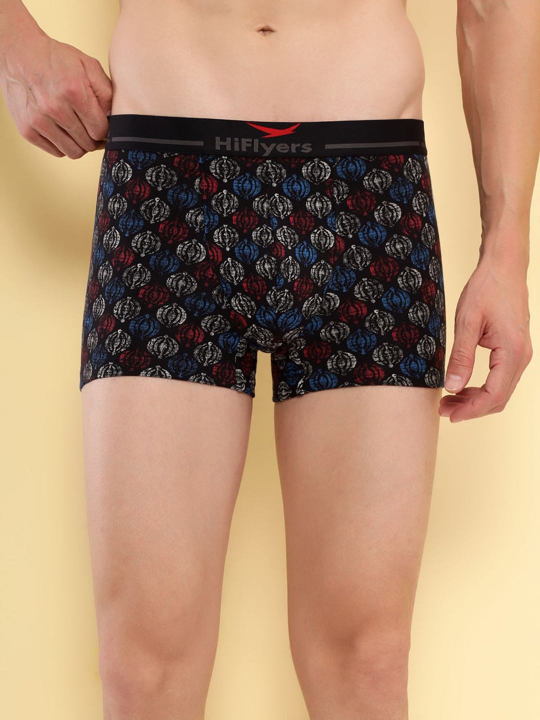 HiFlyers Printed Odour-Free Trunk HF502_BLK_S