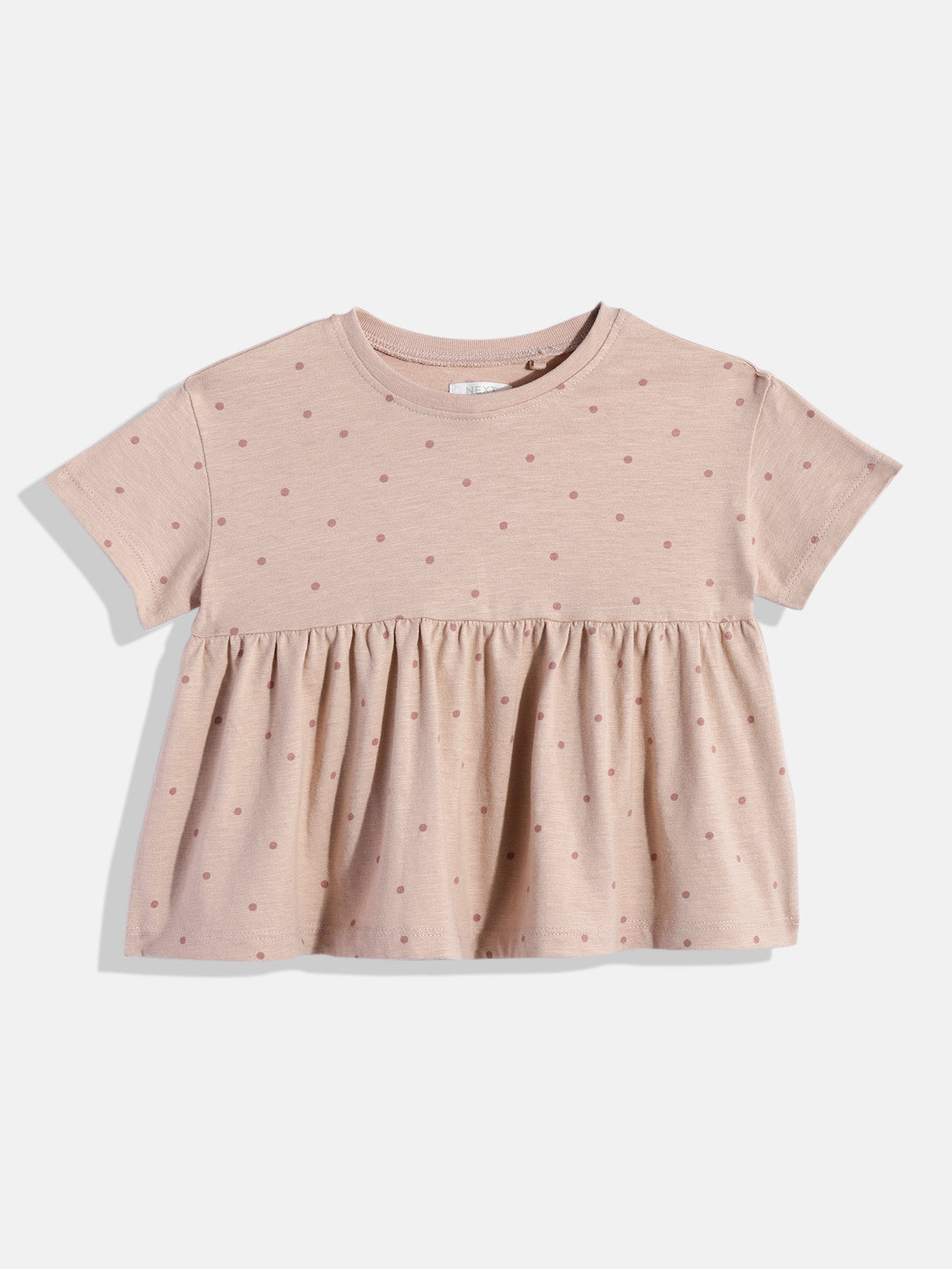 NEXT Girls Printed Cotton Fit & Flare Dress