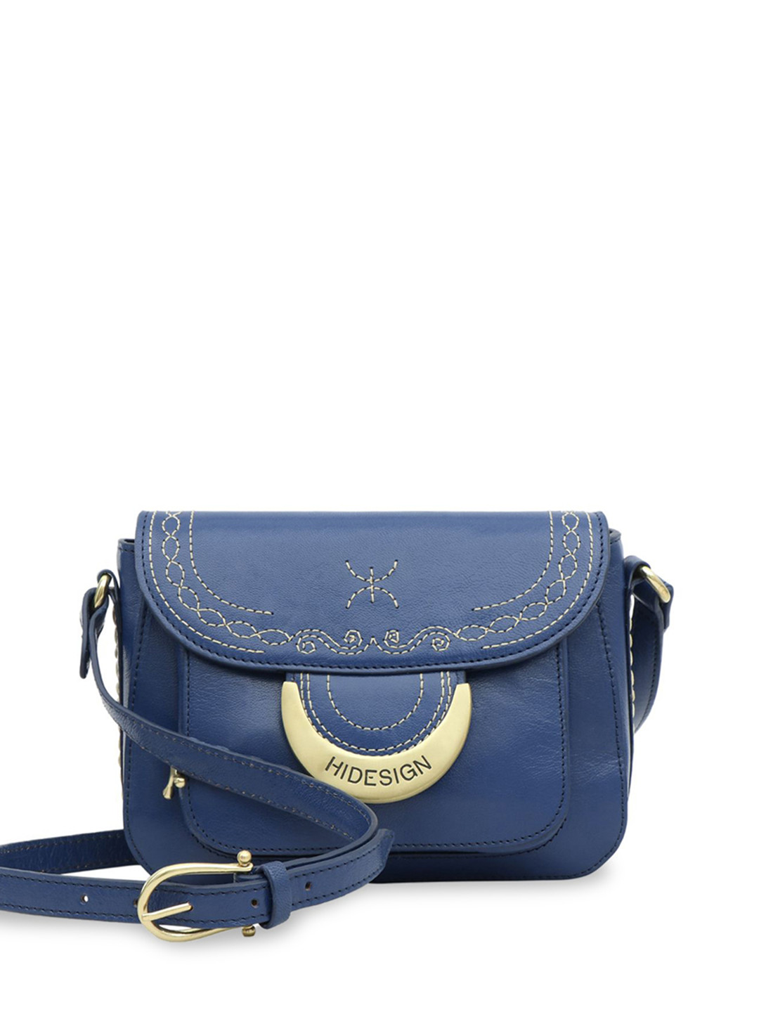 Hidesign Bedouin 01 Textured Leather Structured Sling Bag