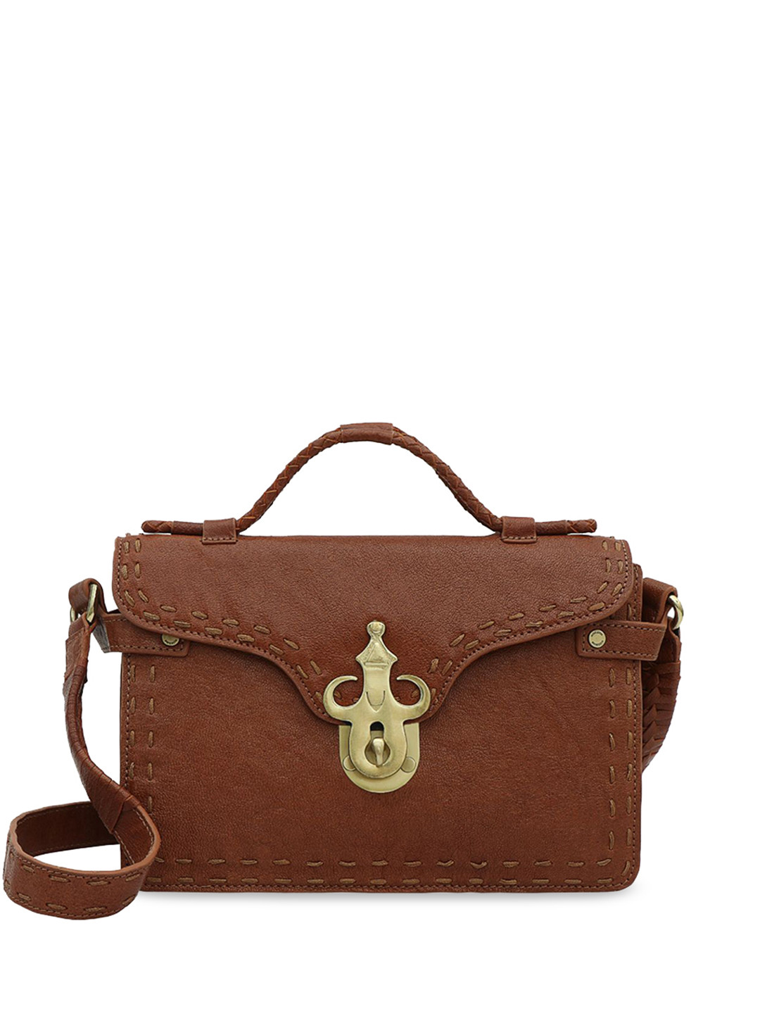 Hidesign Tuareg 02 Textured Leather Shoulder Bag