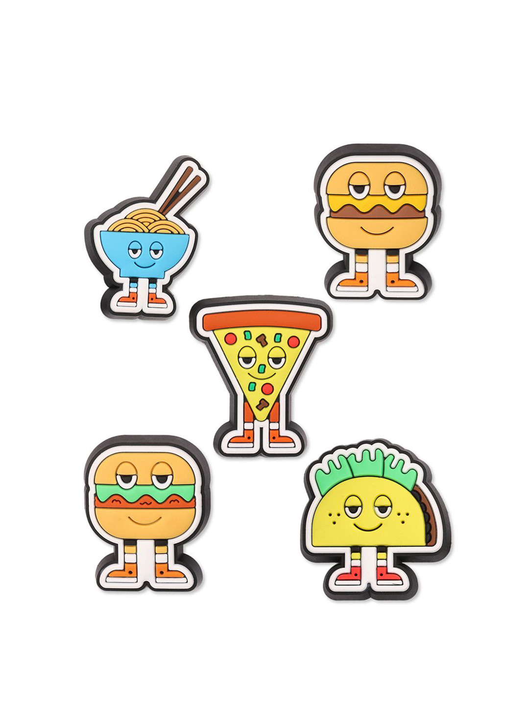 Crocs 5-Pcs Chill Foods Jibbitz