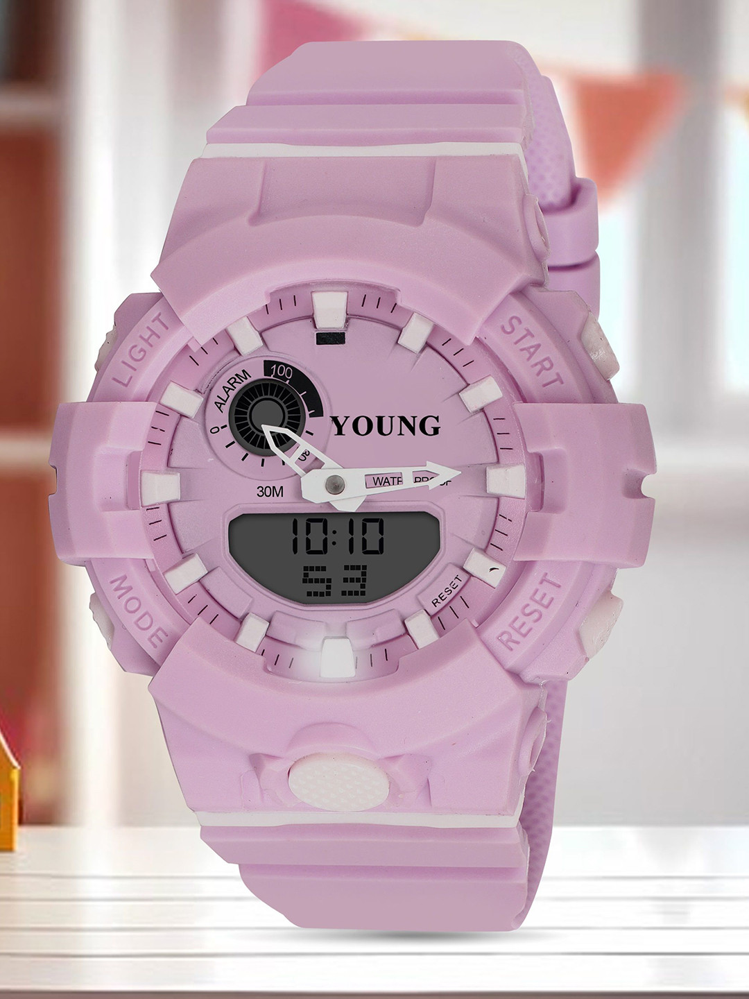 YOUNG MISSION Girls Printed Dial & Straps Analogue and Digital Watch ANA DIGITAL WATCH YM 663 PR