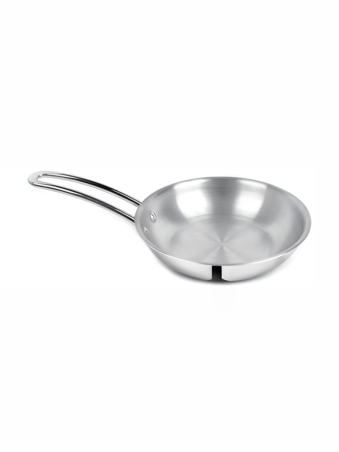 Pradeep Silver toned Stainless Steel Fry Pan 1.9L