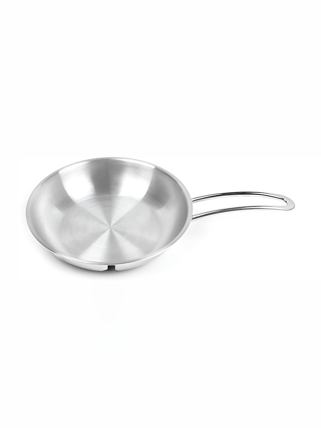 Pradeep Silver toned Stainless Steel Fry Pan 1.9 L