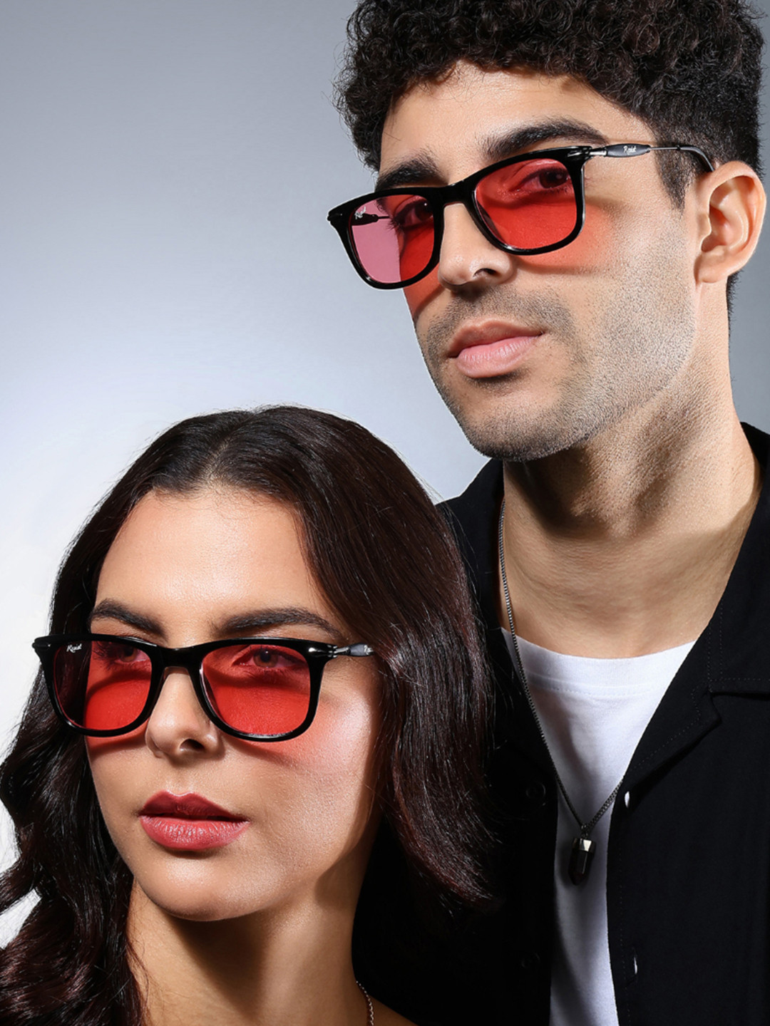 RESIST EYEWEAR Unisex Wayfarer Sunglasses With Polarised & UV Protected Lens GENESIUS RED1