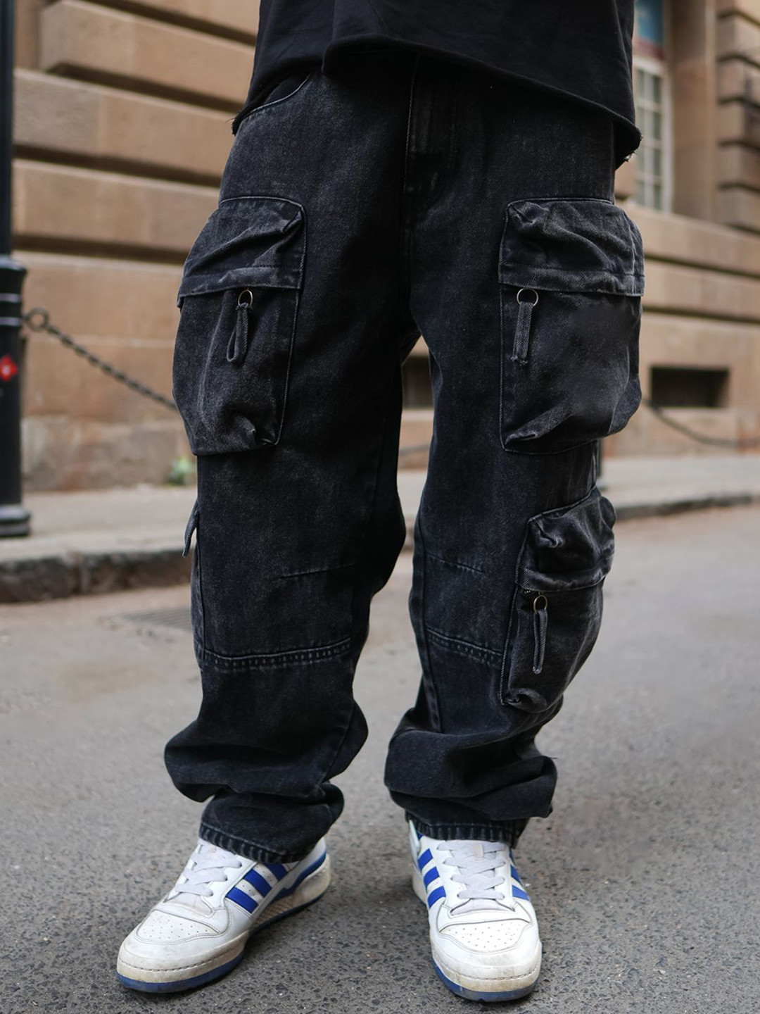 Powerlook Men Boyfriend Fit Mildly Distressed Jeans