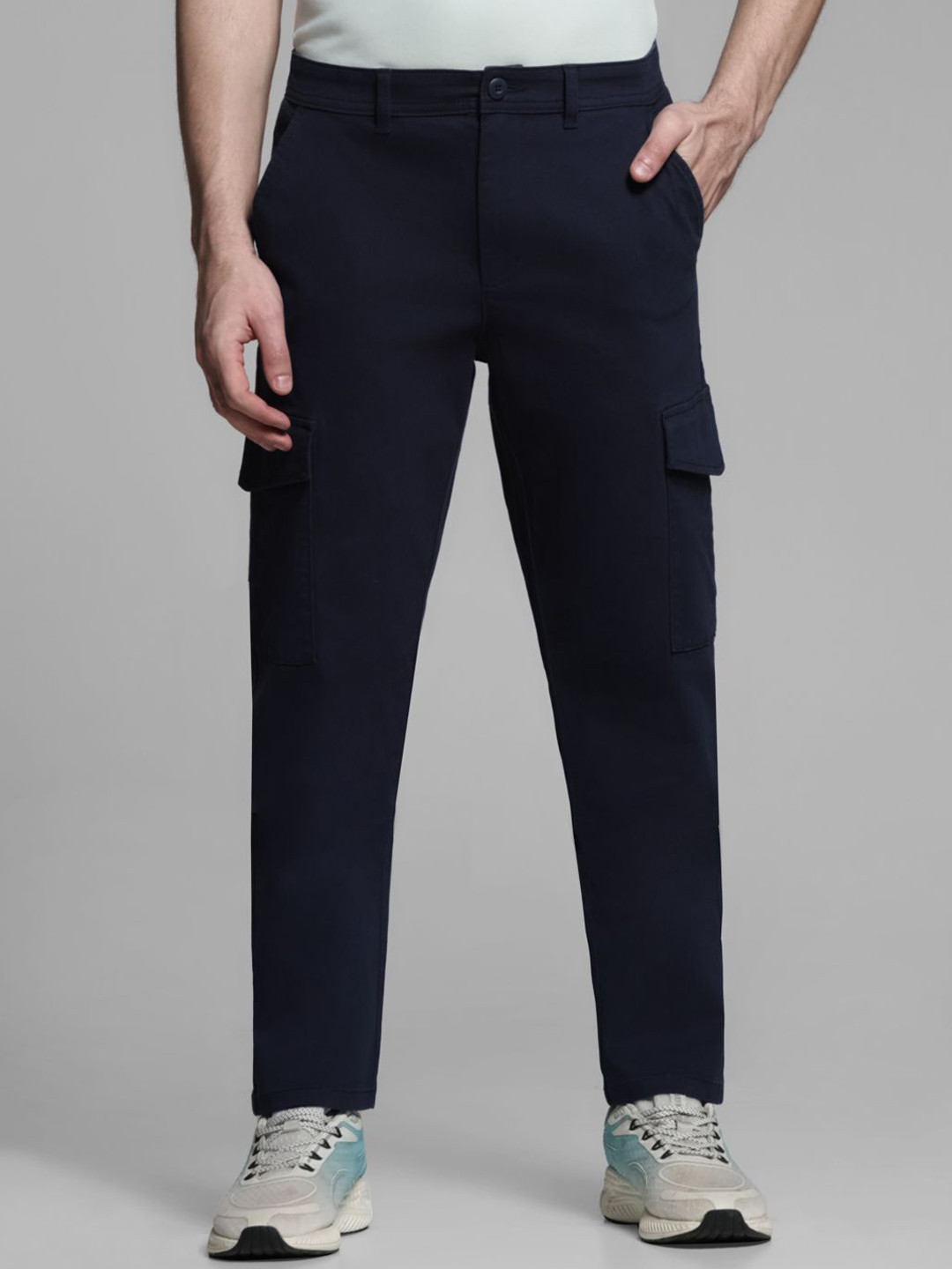 Jack & Jones Men Slim Fit Cargos Trousers