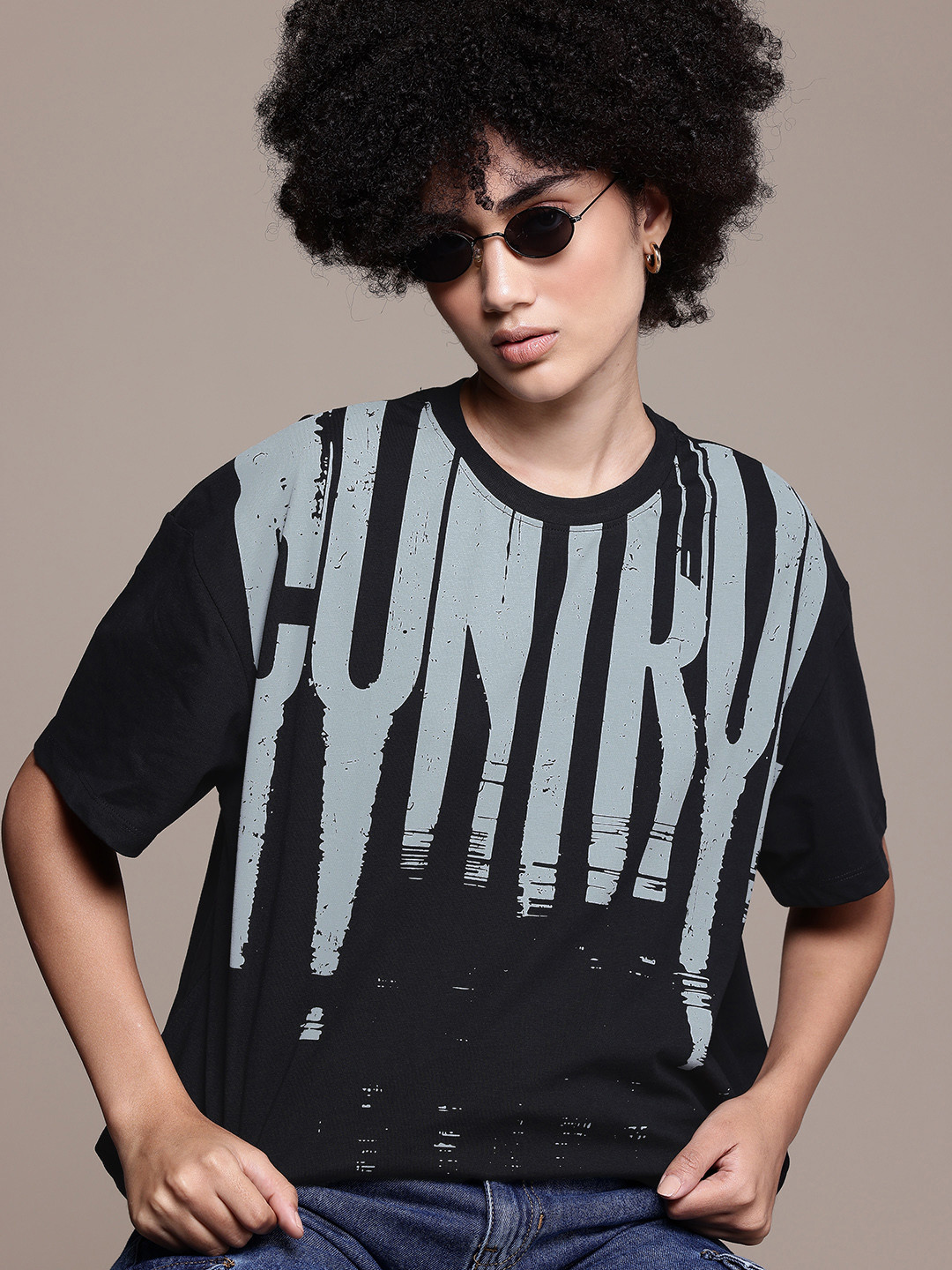 Roadster Women Oversized T-shirt