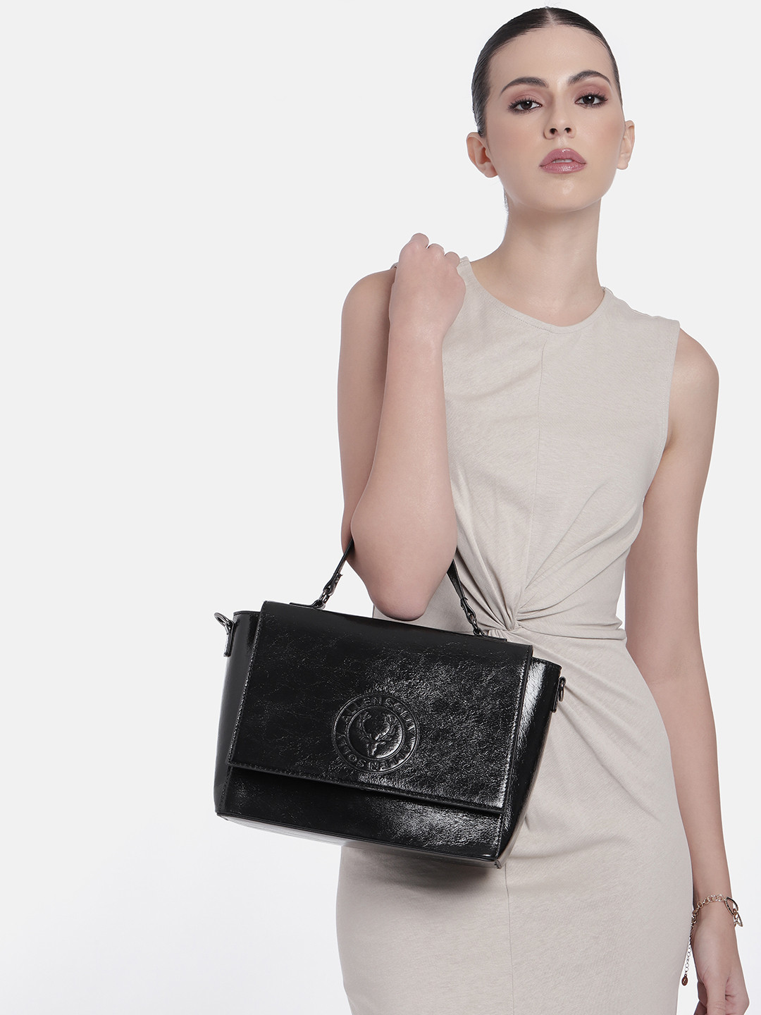 Allen Solly Brand Logo Satchel