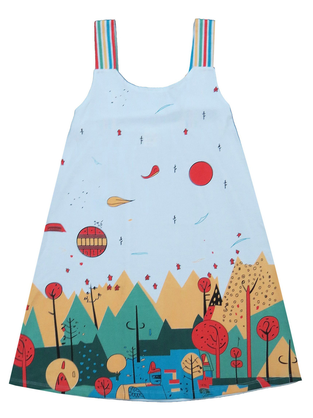 Clothe Funn Knee Length A-Line Dress